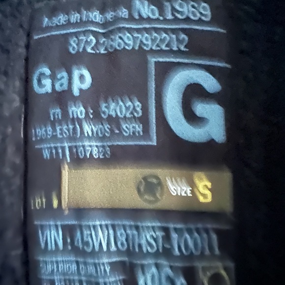 Gap Jacket Mens Wool size S - Picture 5 of 5